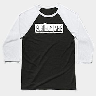 Subhumans Baseball T-Shirt